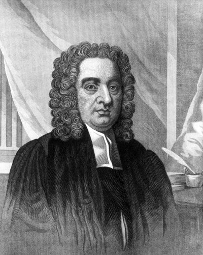 Jonathan Swift, satírico y clérigo inglés de Unknown